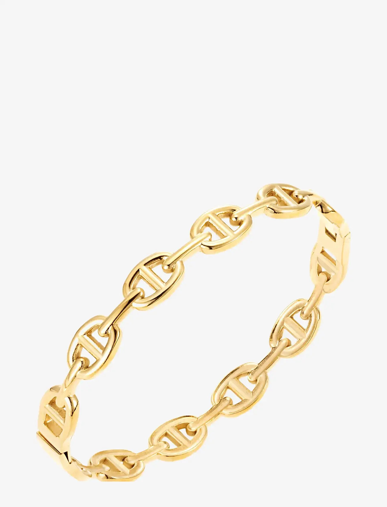 By Jolima - Pattern bangle steel - gold - 0