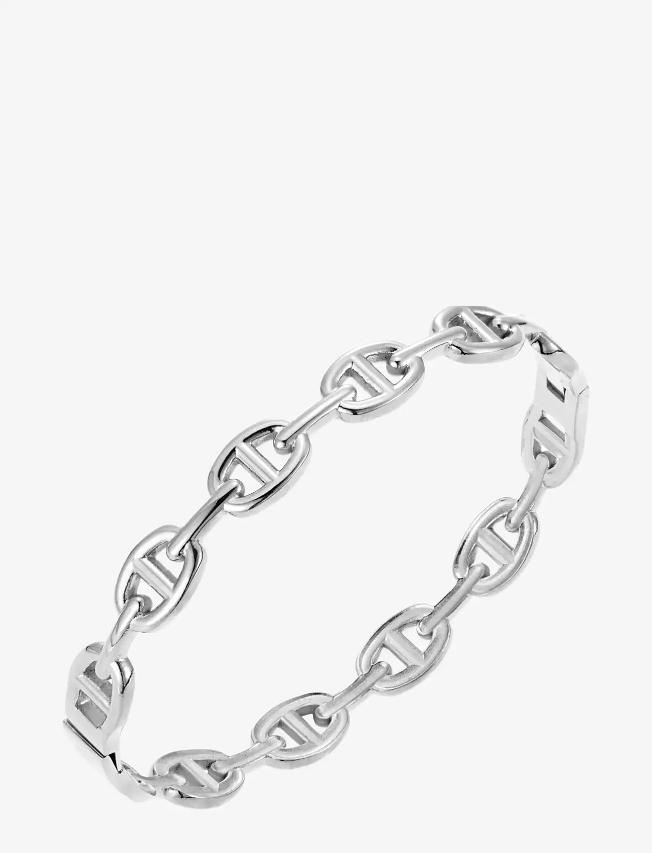 By Jolima - Pattern bangle steel - silver - 1