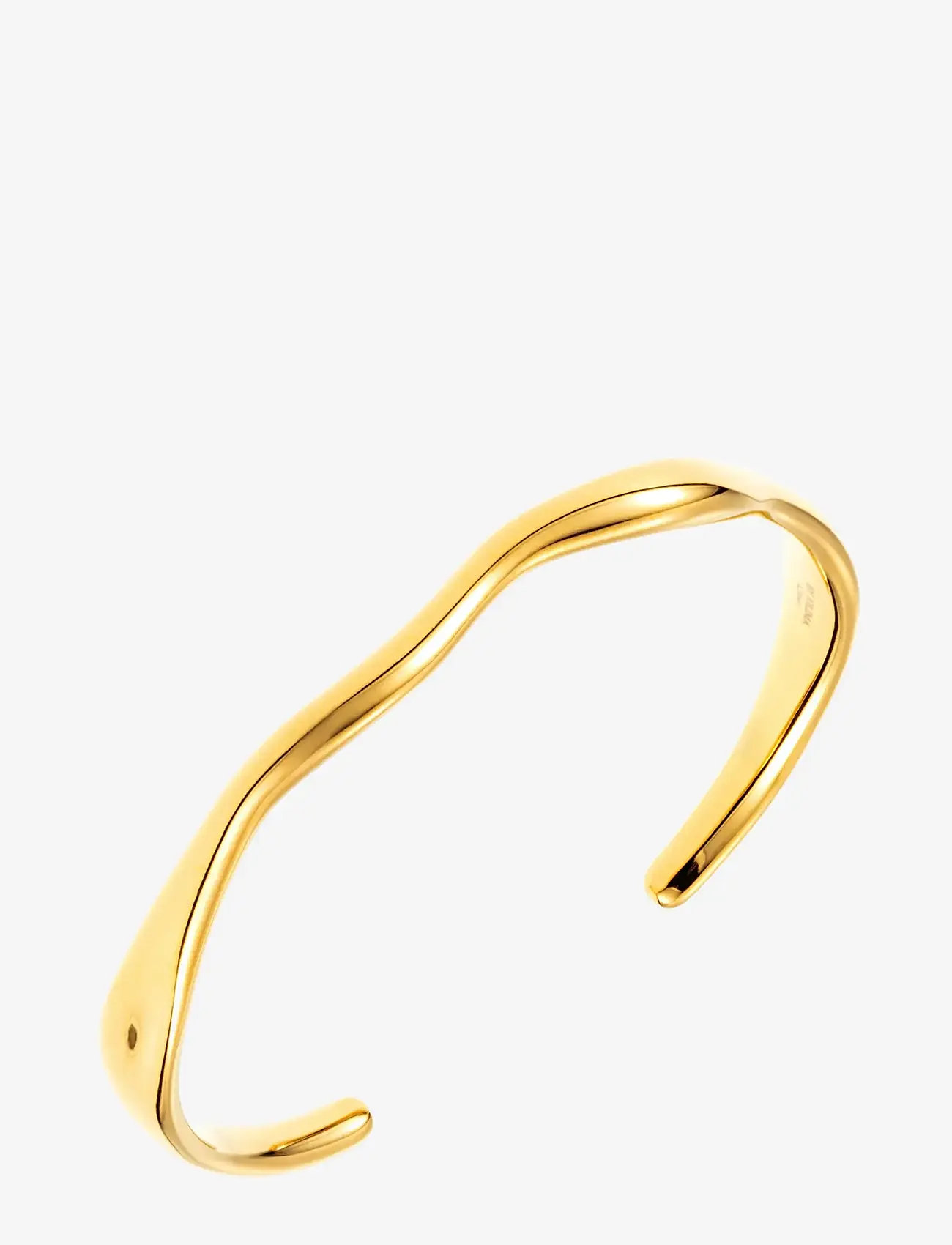 By Jolima - Wave flexi bangle - gold - 1