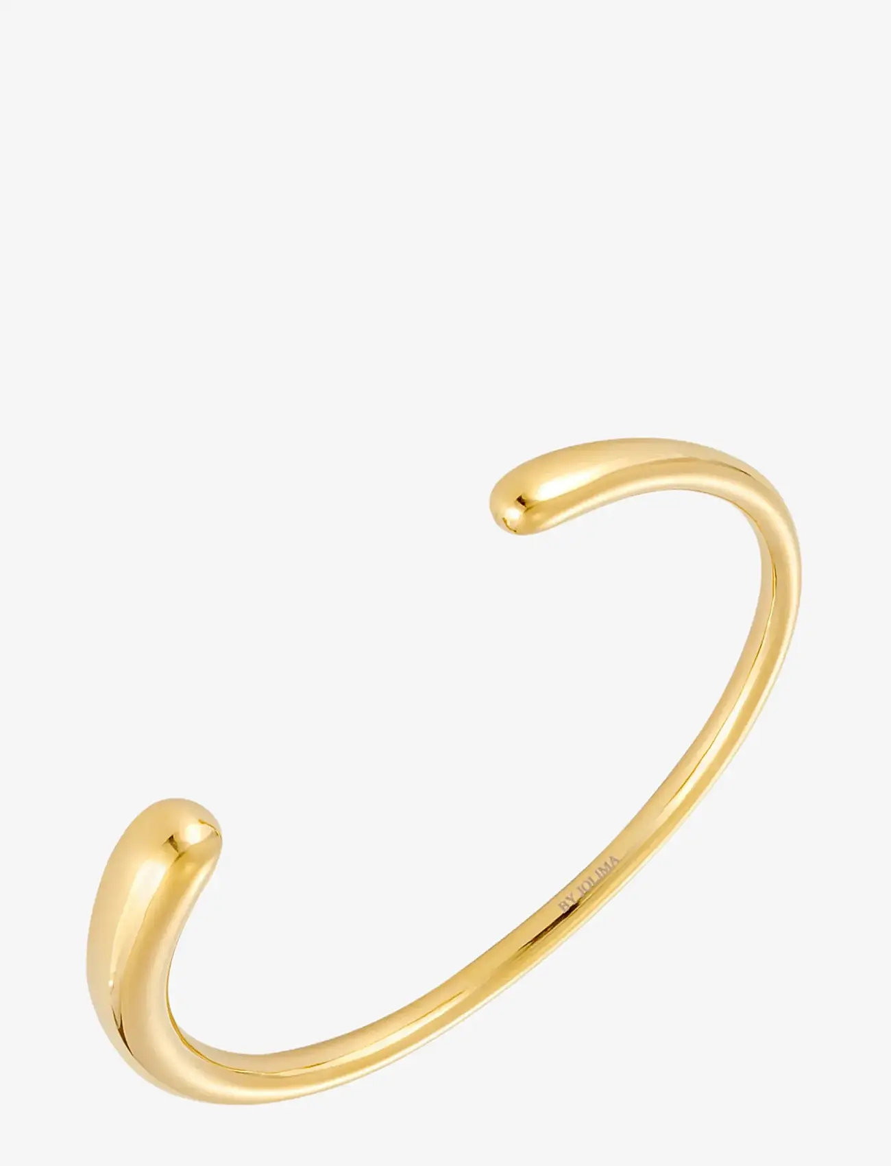 By Jolima - C shape bangle - gold - 1