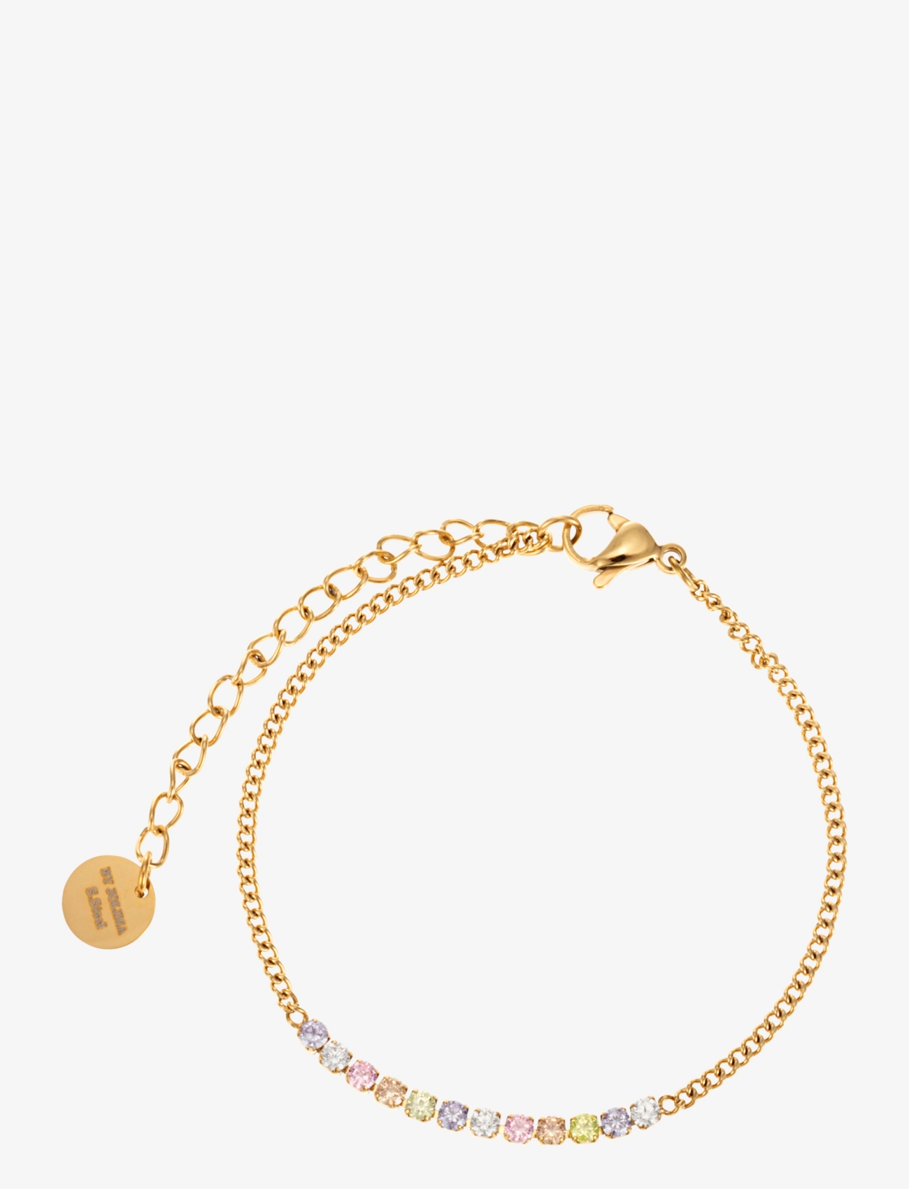 By Jolima - Celine mini bracelet, gold - mixed gold - 0