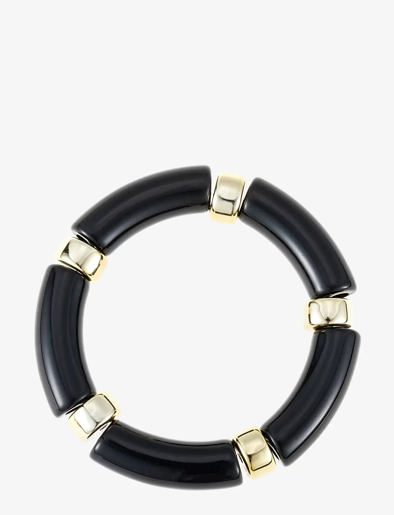 By Jolima - Resin elastic - bangles - black - 1