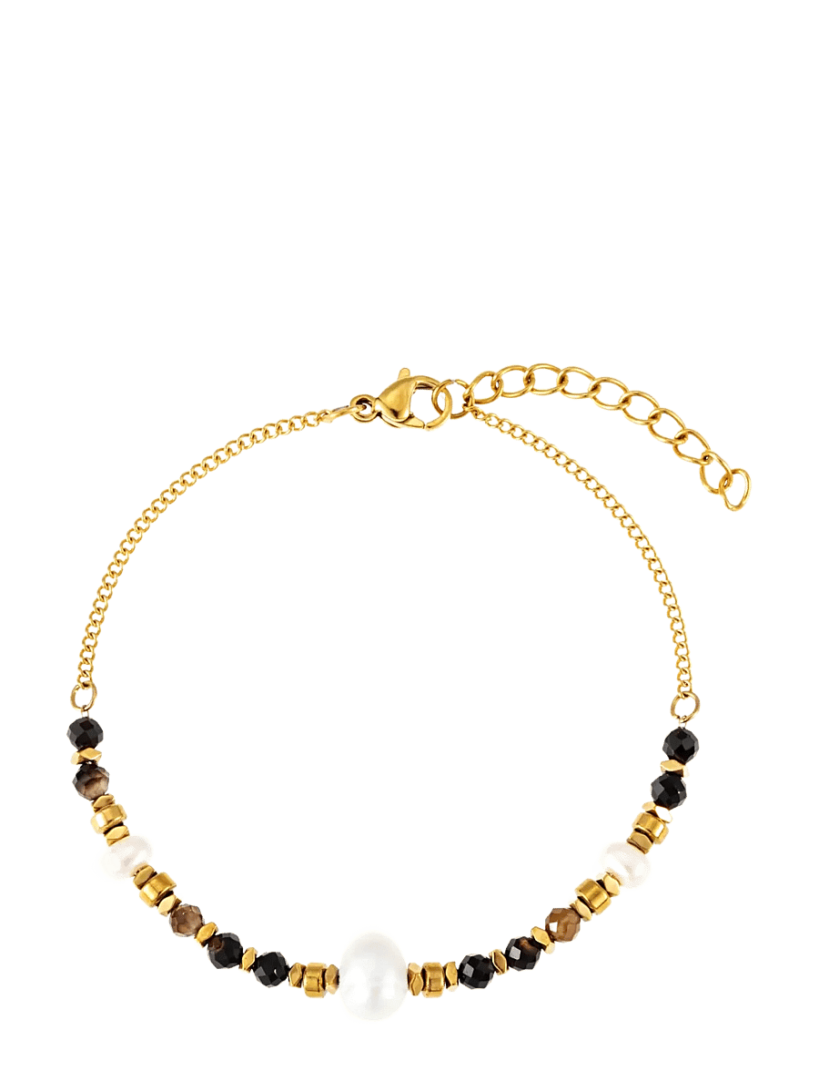 By Jolima - Bead bracelet brown - kettenarmbänder - brown - 1