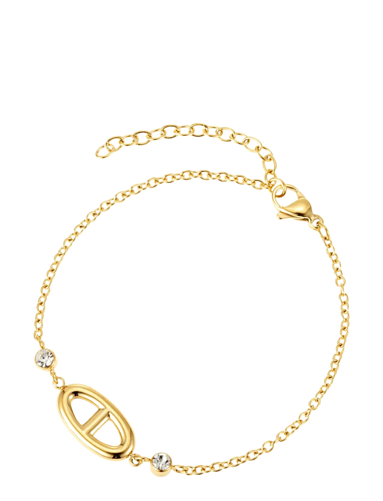 BY JOLIMA Celine With Klein Crystal Gold - One Size 21 Cm - Damen