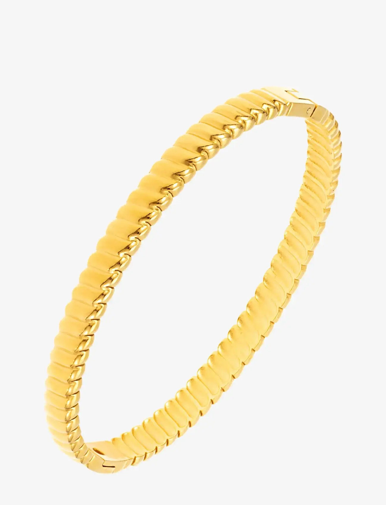 By Jolima - Swirl bangle - bangles - gold - 1