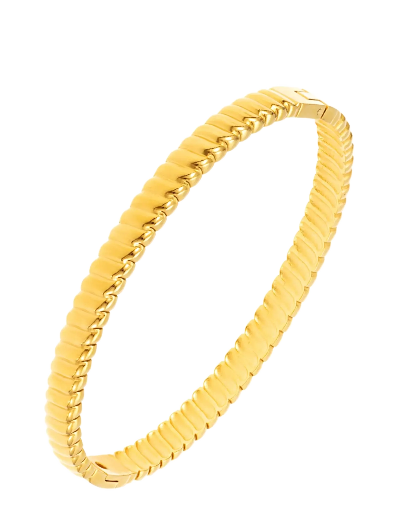 By Jolima Swirl bangle - Accessoires - GOLD / gold