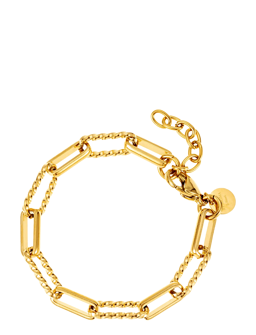 By Jolima - Stella chain bracelet - kedjearmband - gold - 0