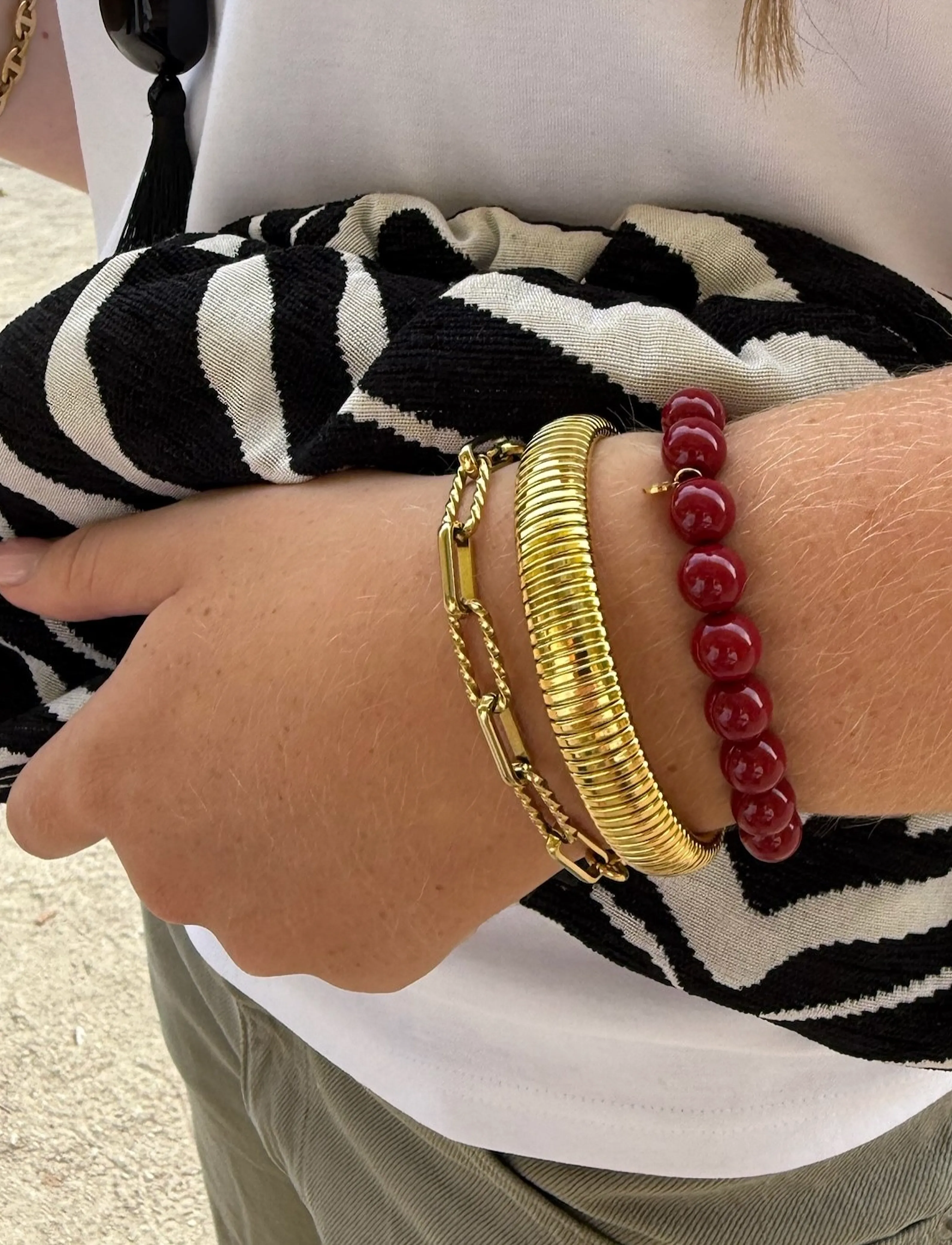 By Jolima Stella chain bracelet - For hende - GOLD / gold
