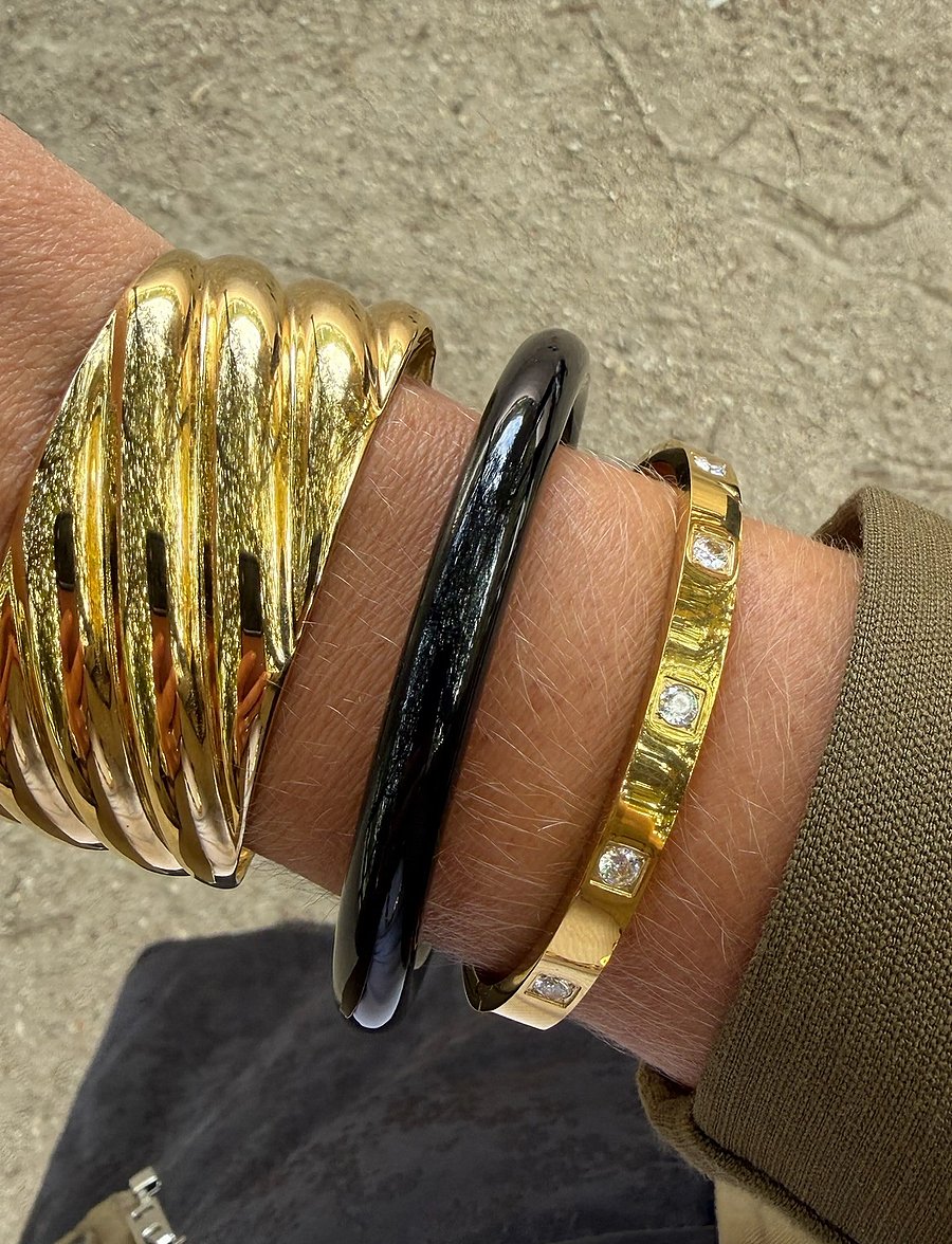 By Jolima - Celeste bangle - bangles - gold - 3