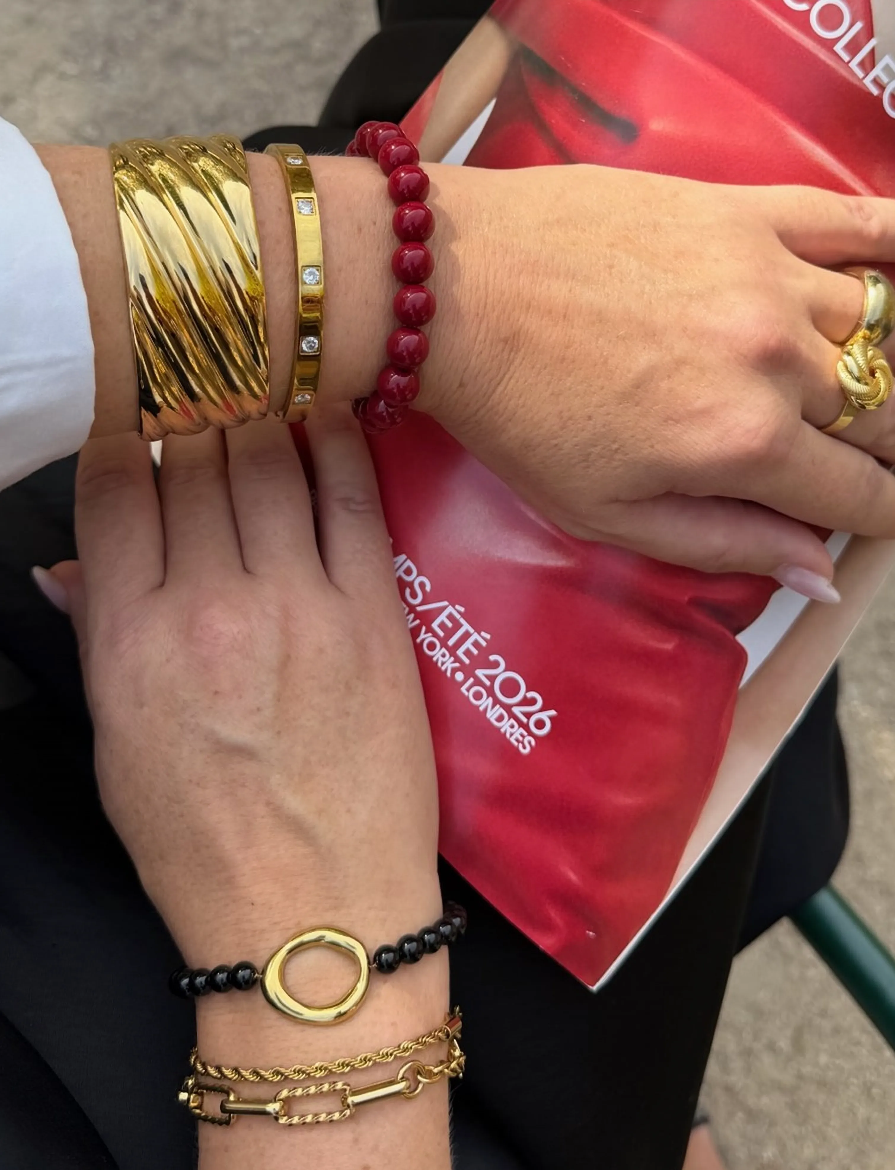 By Jolima - Celeste bangle - bangles - gold - 5