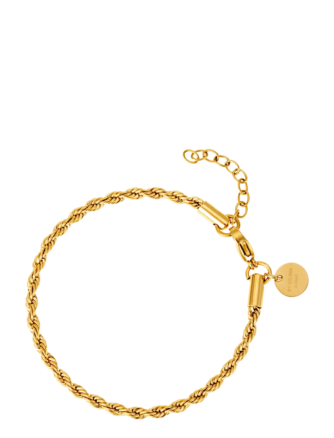 By Jolima Rope Bracelet, One Size 18 cm, Bracelets, Gold - Chain Frauen