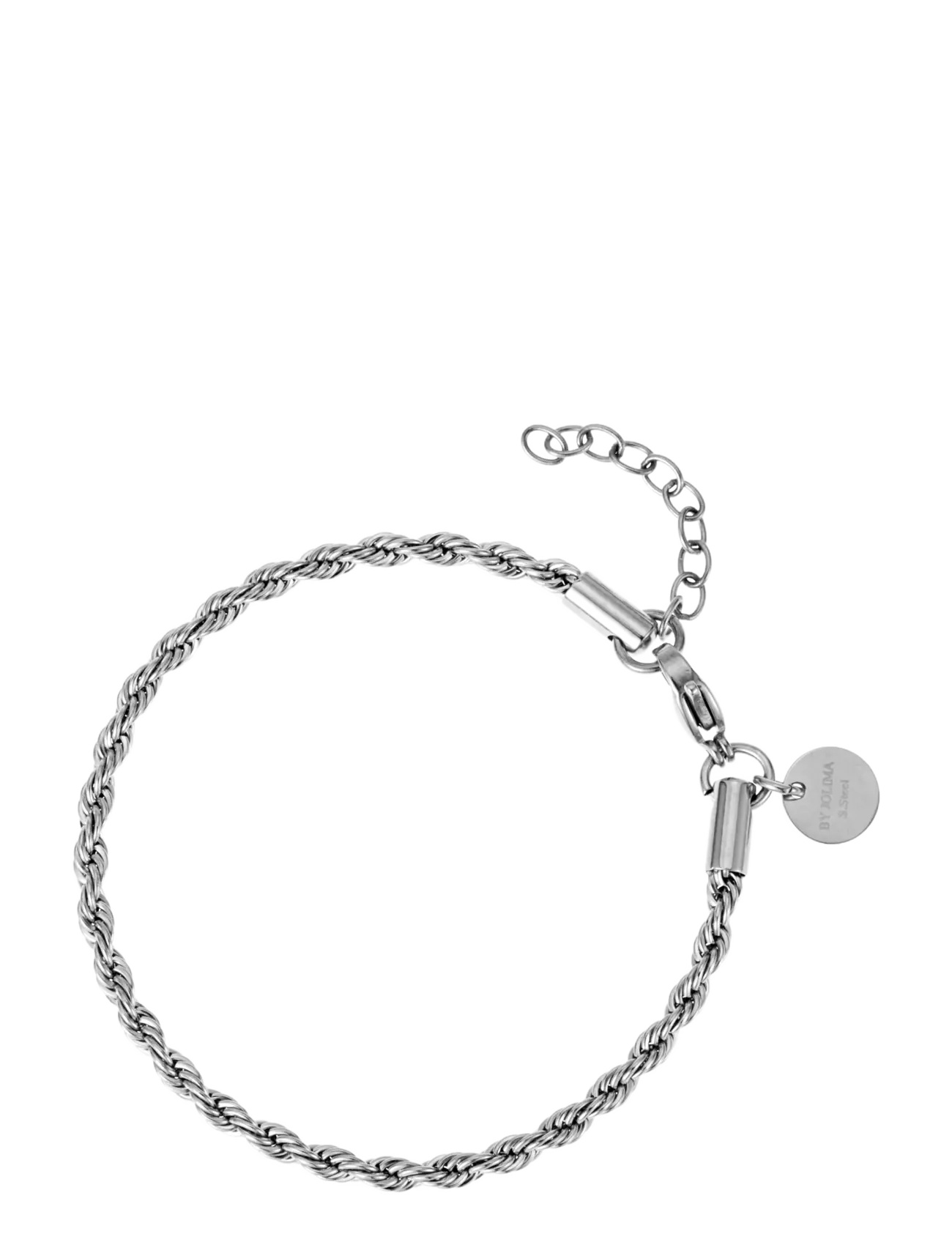 By Jolima Rope Bracelet, One Size 18 cm, Bracelets, Silber - Chain Frauen