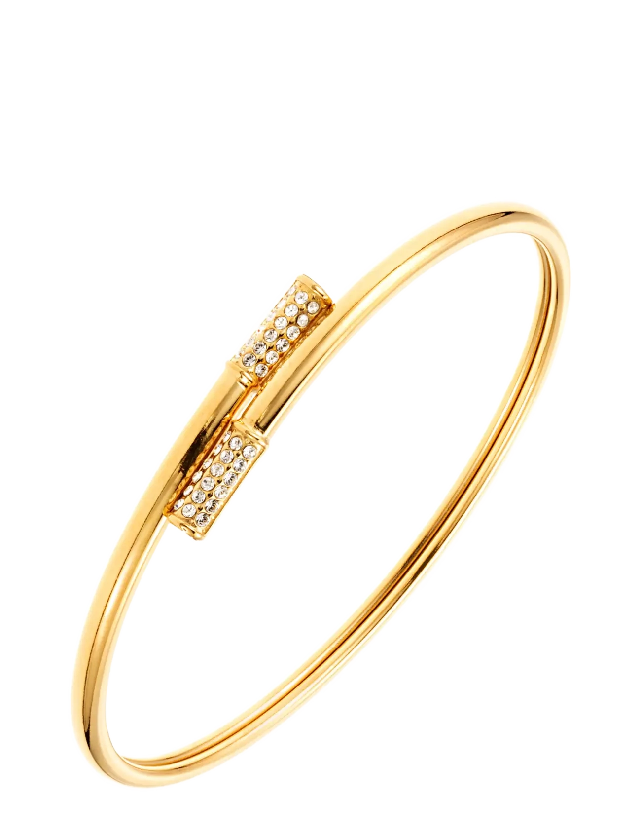 By Jolima Twist bangle crystal - Armband - GOLD / gold