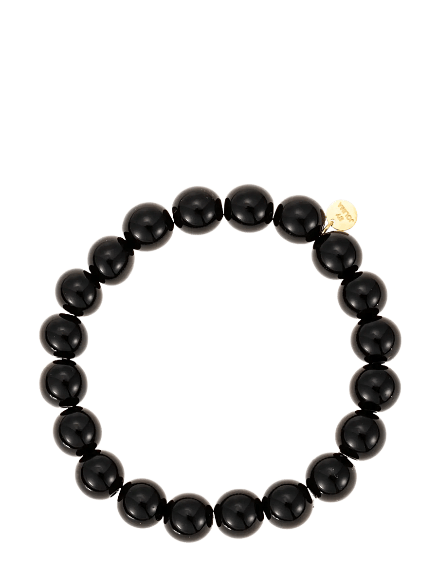 By Jolima - Cecile pearl bracelet - perlenarmbänder - black - 1