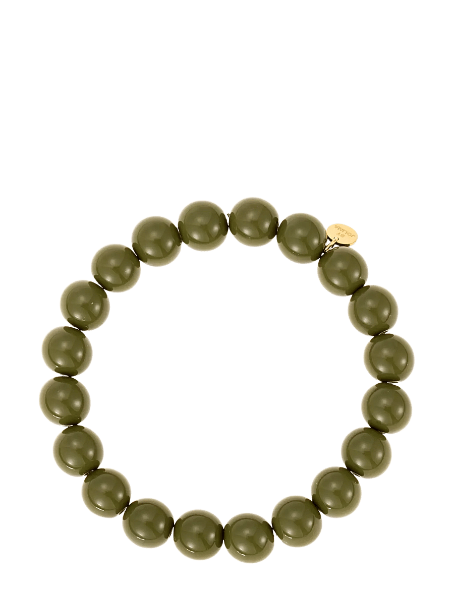 By Jolima - Cecile pearl bracelet - perlenarmbänder - green - 1