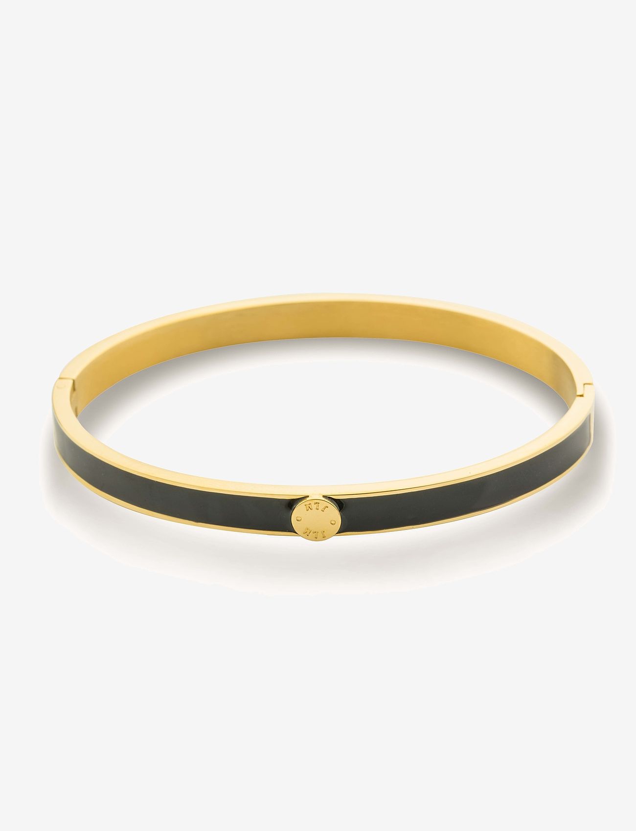 By Jolima - Palermo Bangle - konfirmatsioon - black enamel/gold - 2