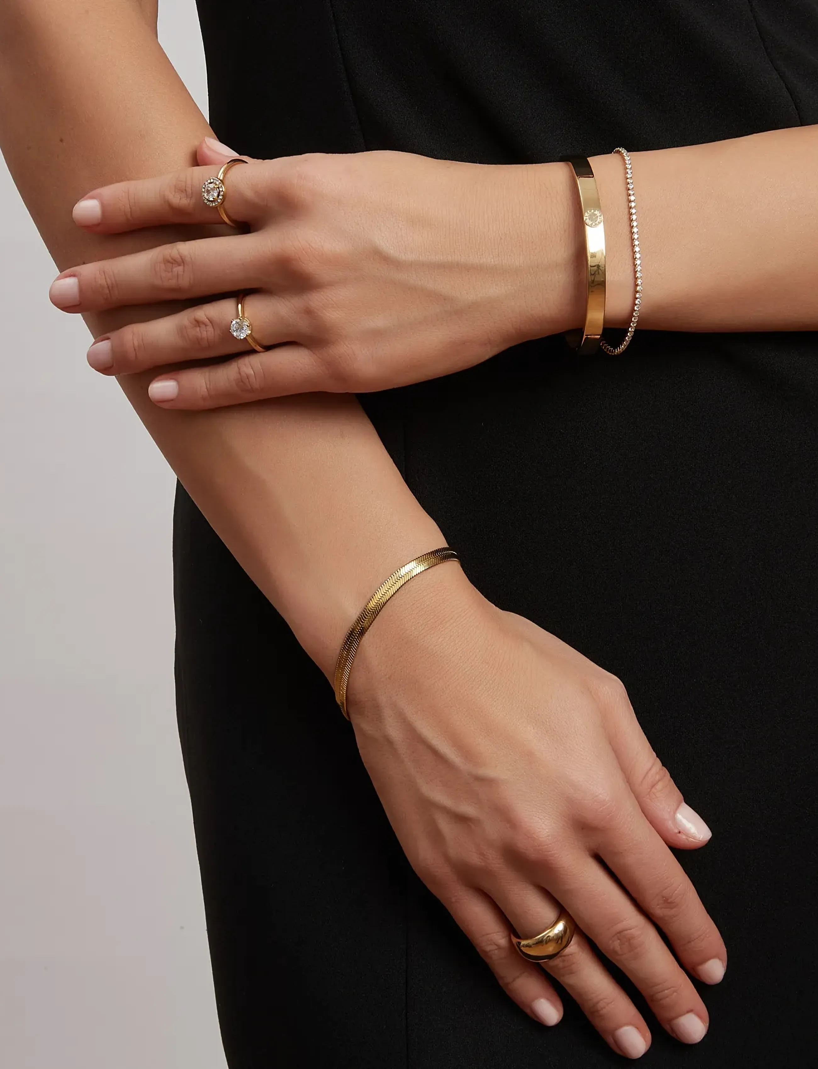 By Jolima - Palermo bangle - bangles - gold - 2