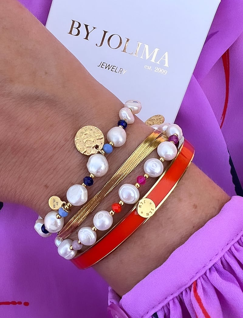 By Jolima - Palermo bangle - armreife - orange - 3