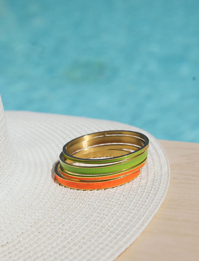 By Jolima - Palermo bangle - armreife - orange - 4