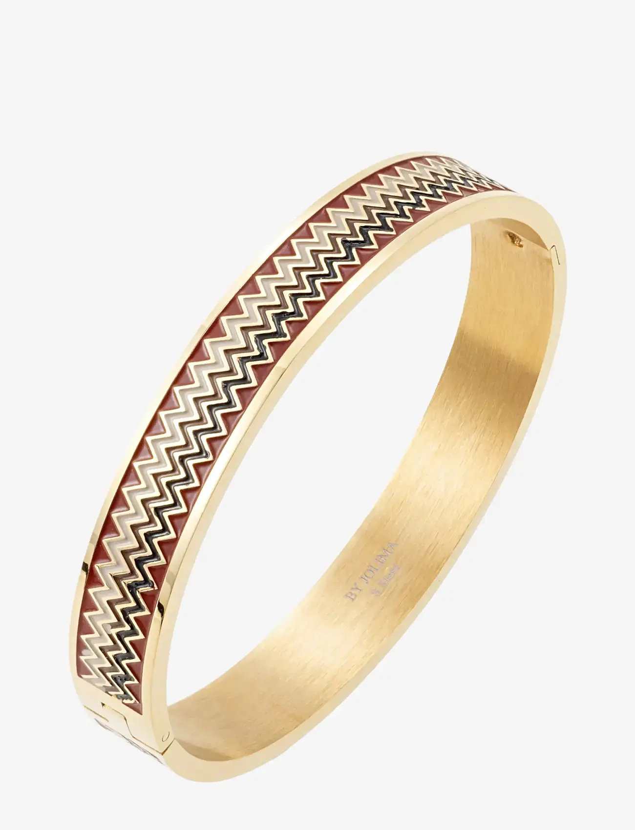 By Jolima - Antibes bangle - bangles - brown - 1
