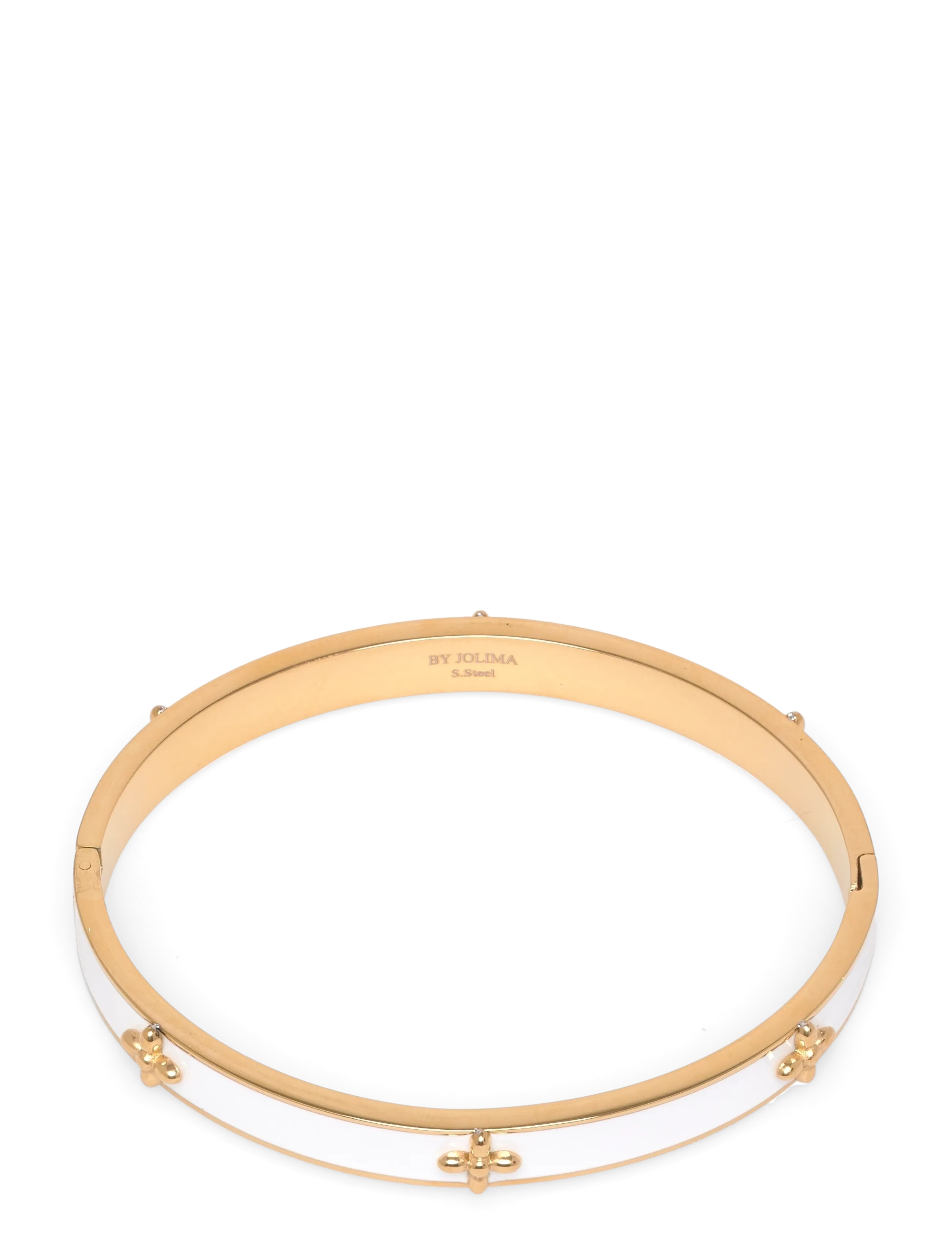 By Jolima Valencia bangle - Nyheter - WHITE / white