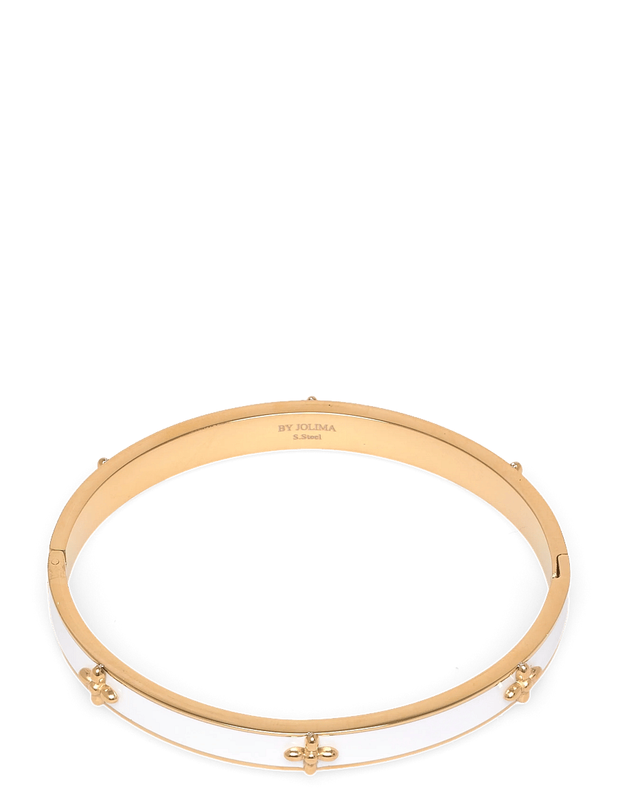 By Jolima - Valencia bangle - armreifen - white - 1
