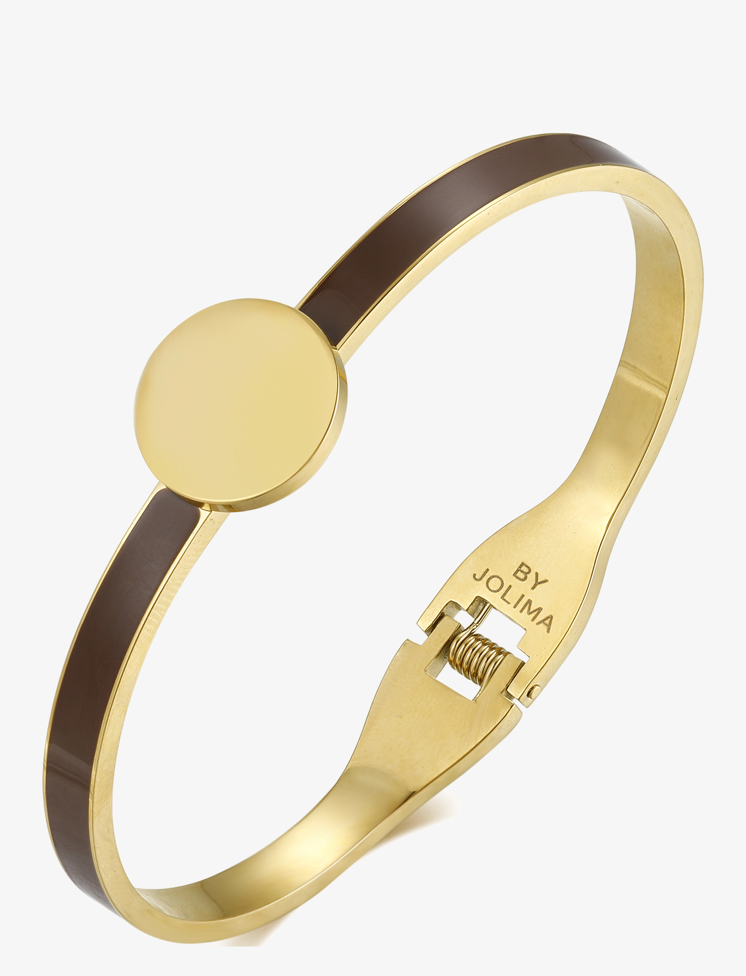 By Jolima - Poppy bracelet, brown - gold - 0