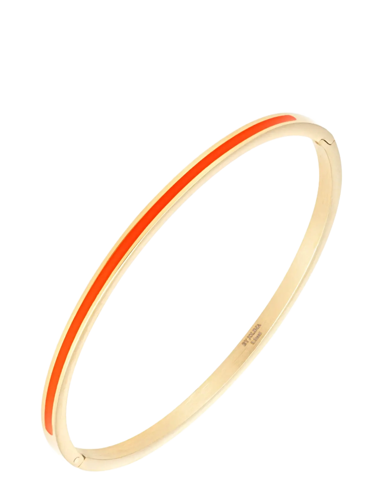 By Jolima Poppy mini bangle - Accessoarer - ORANGE / orange