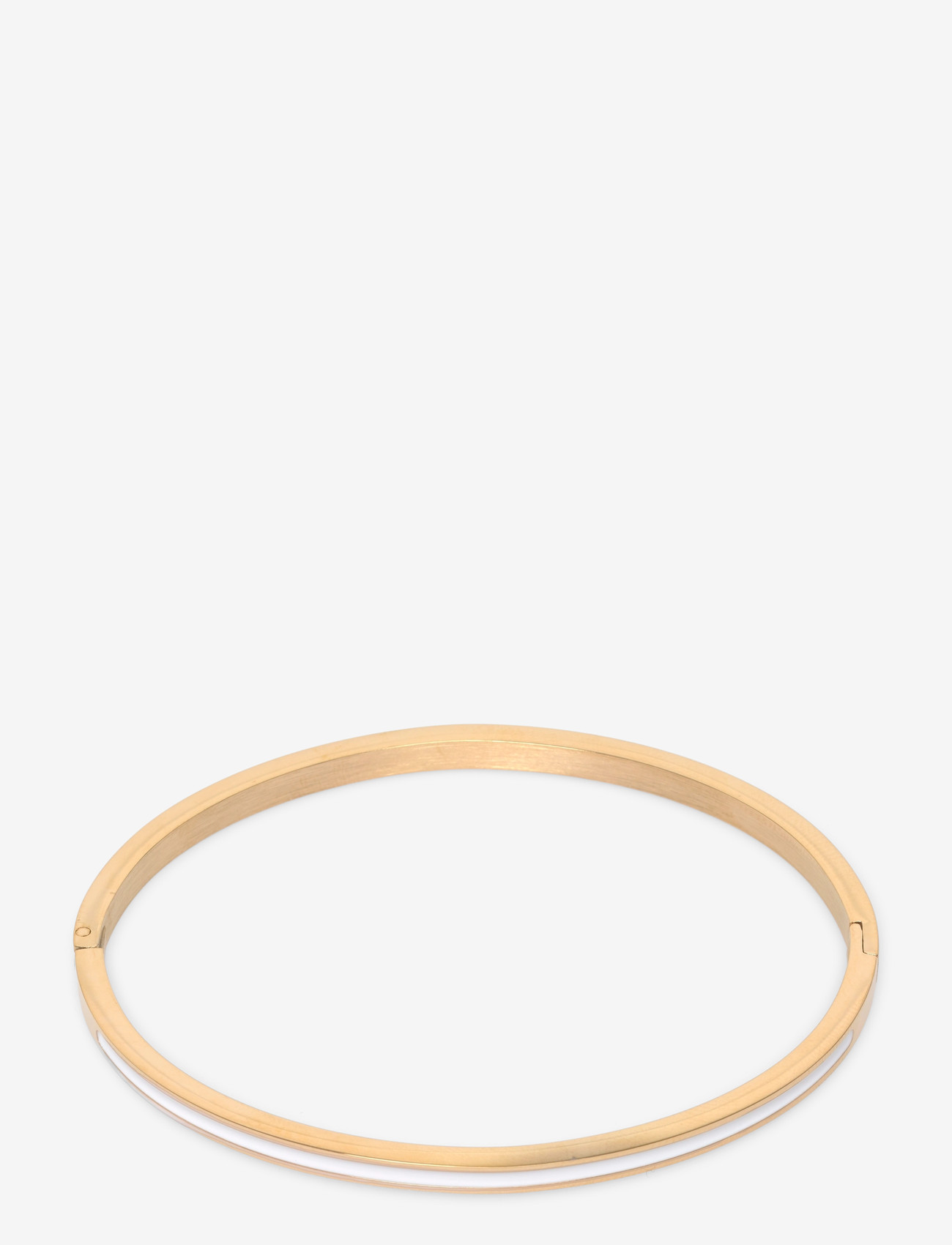 By Jolima - Poppy small bangle - bangles - white - 1