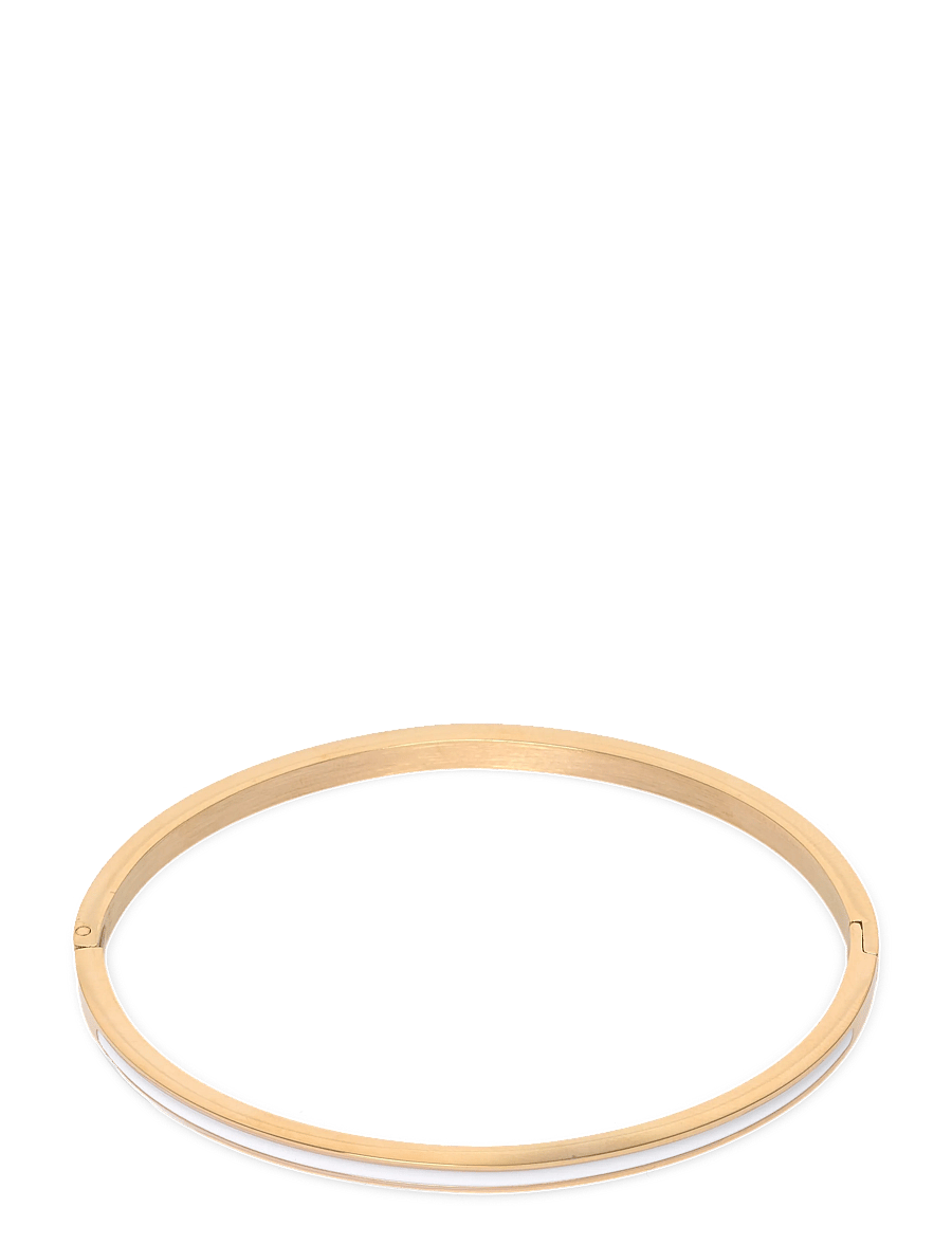 By Jolima - Poppy mini bangle - bangles - white - 1
