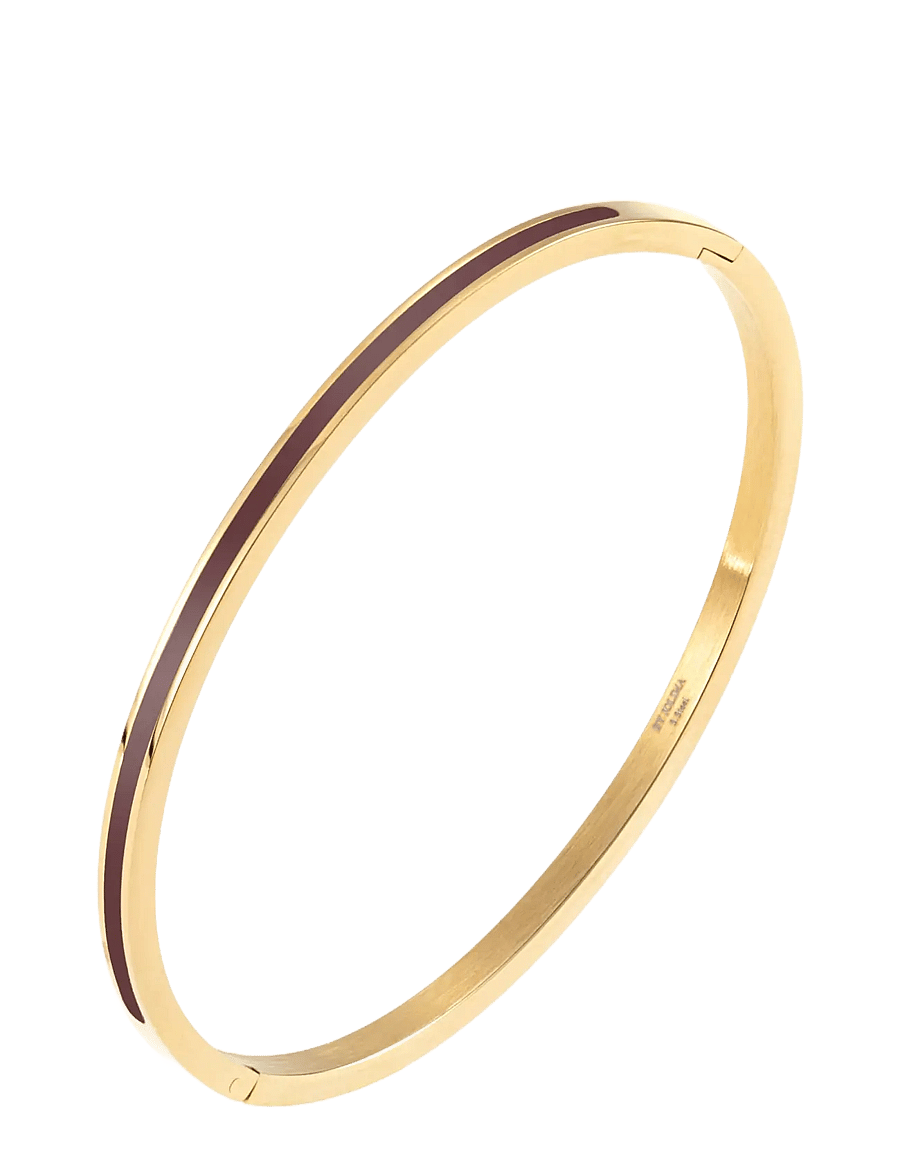 By Jolima - Poppy mini bangle - konfirmatsioon - winered - 1