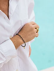 By Jolima - Cannes bracelet - bracelets - black/gold - 0