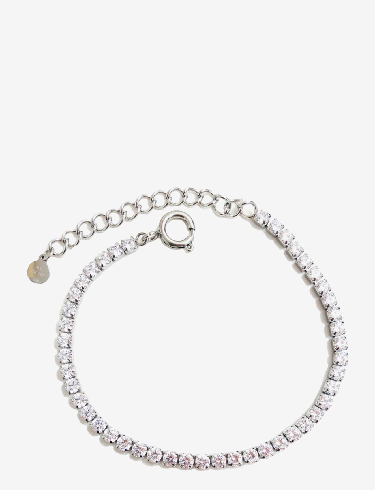 By Jolima - Celine tennisbracelet - chain bracelets - clear/ silver - 1