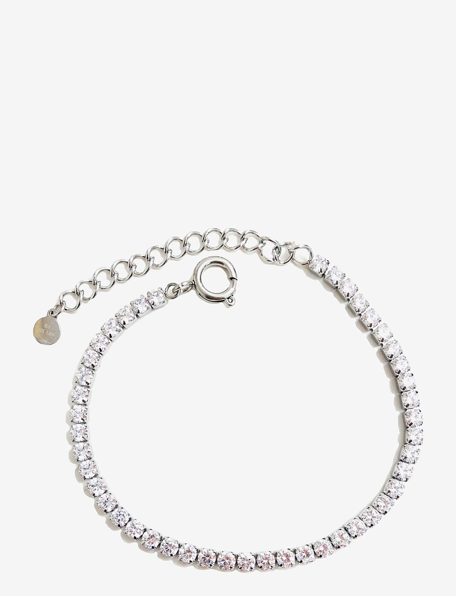 By Jolima - Celine tennisbracelet - kettenarmbänder - clear/ silver - 1