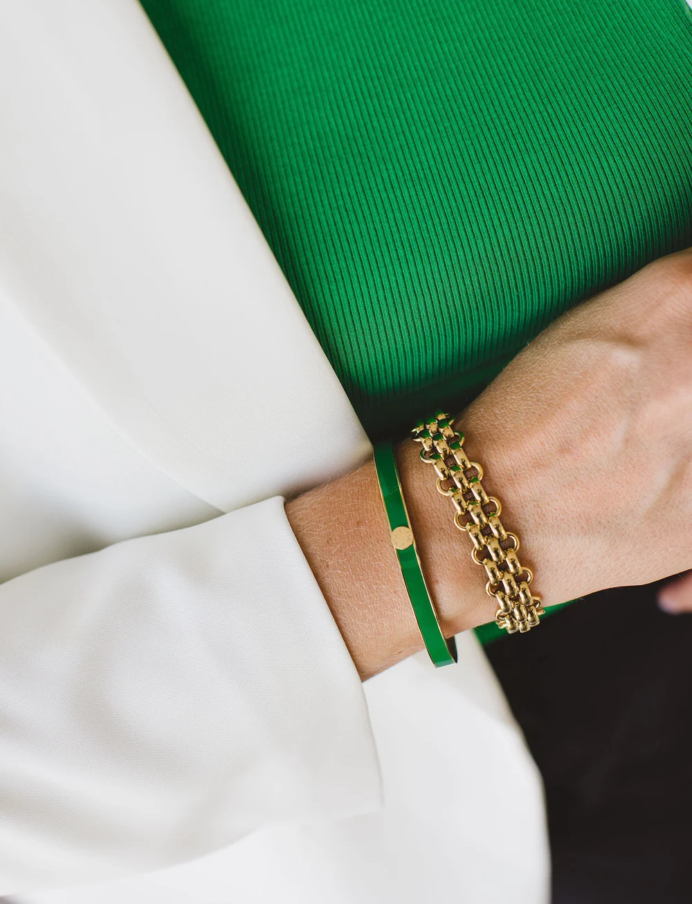 By Jolima - Jackie bracelet, gold - kettenarmbänder - gold - 0