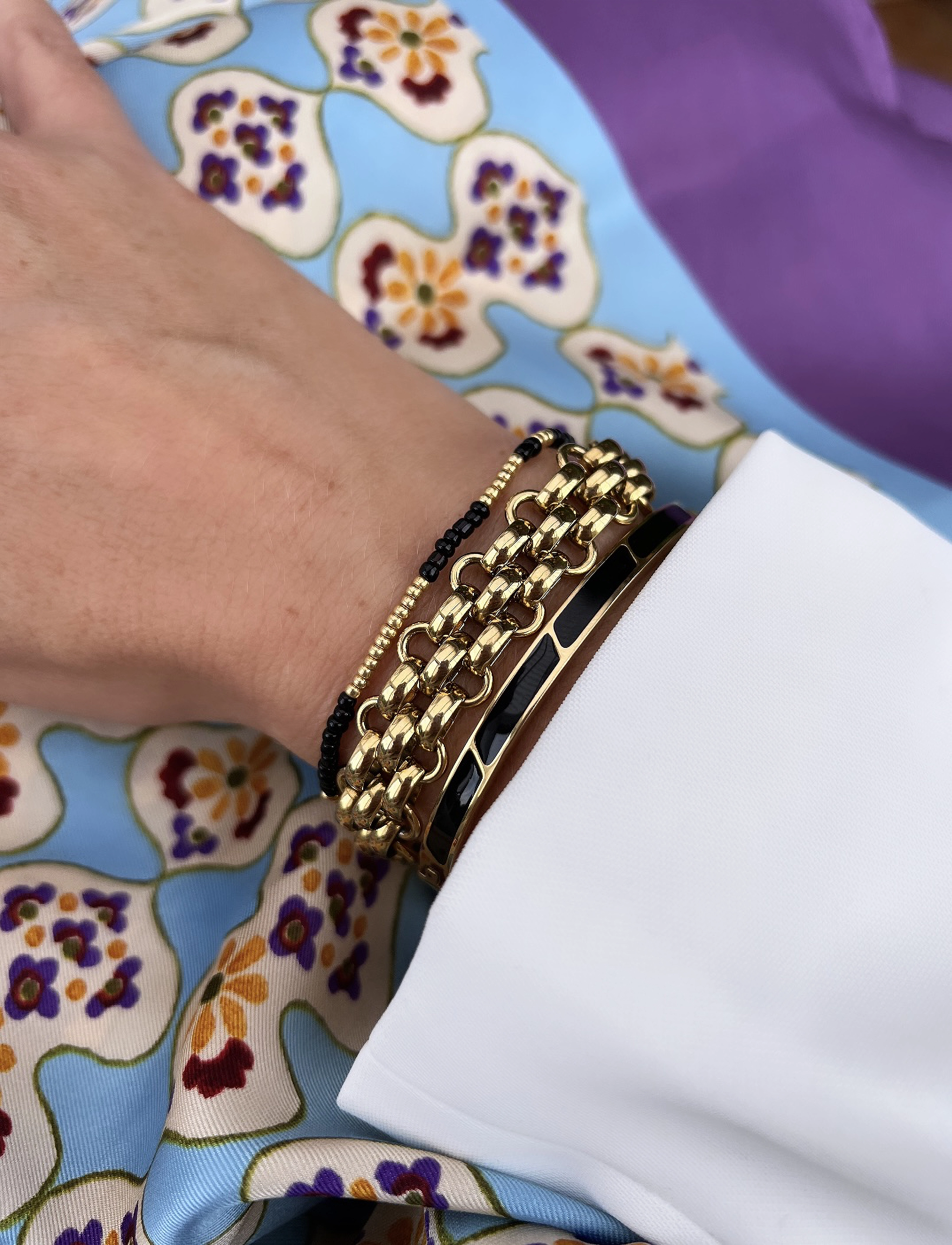 By Jolima Jackie bracelet, gold - Naistele - GOLD / gold