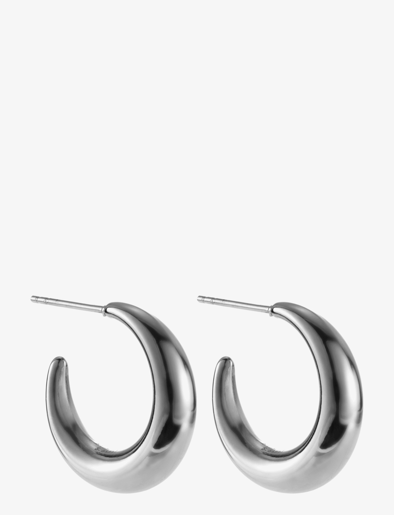 Moon earring - SILVER