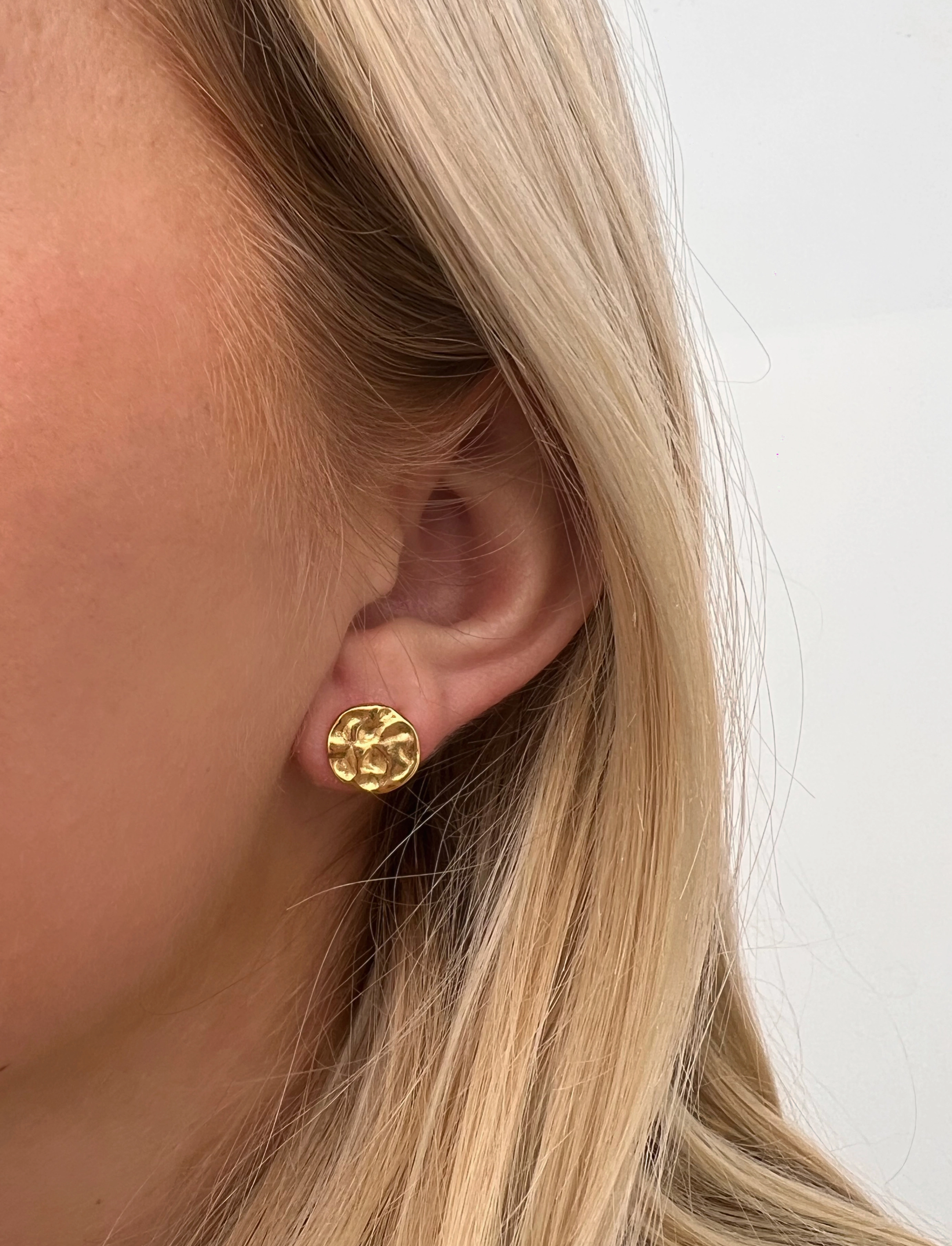 By Jolima - Luna stud, gold - gold - 1