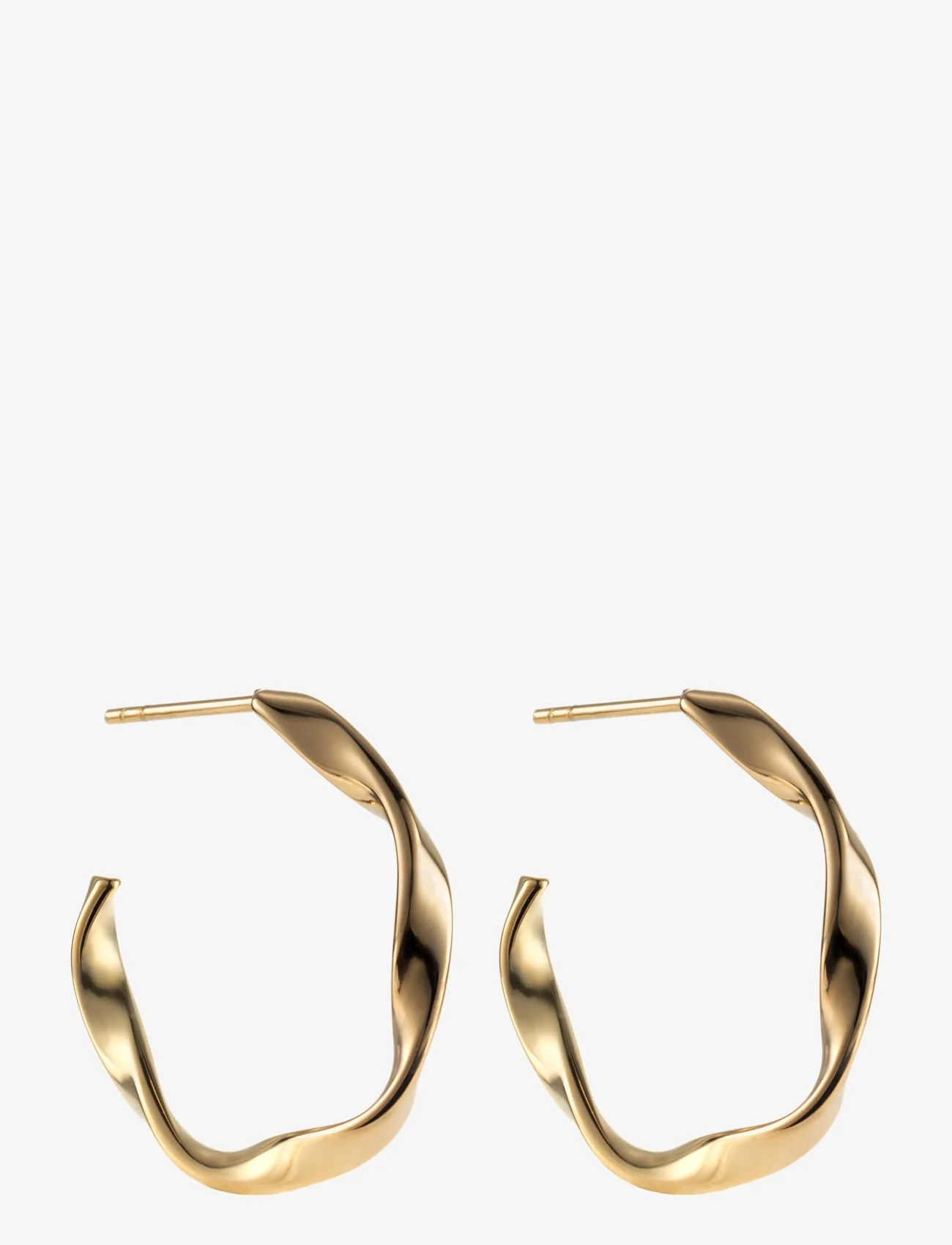 By Jolima - Cindy twist small - hoops - gold - 1