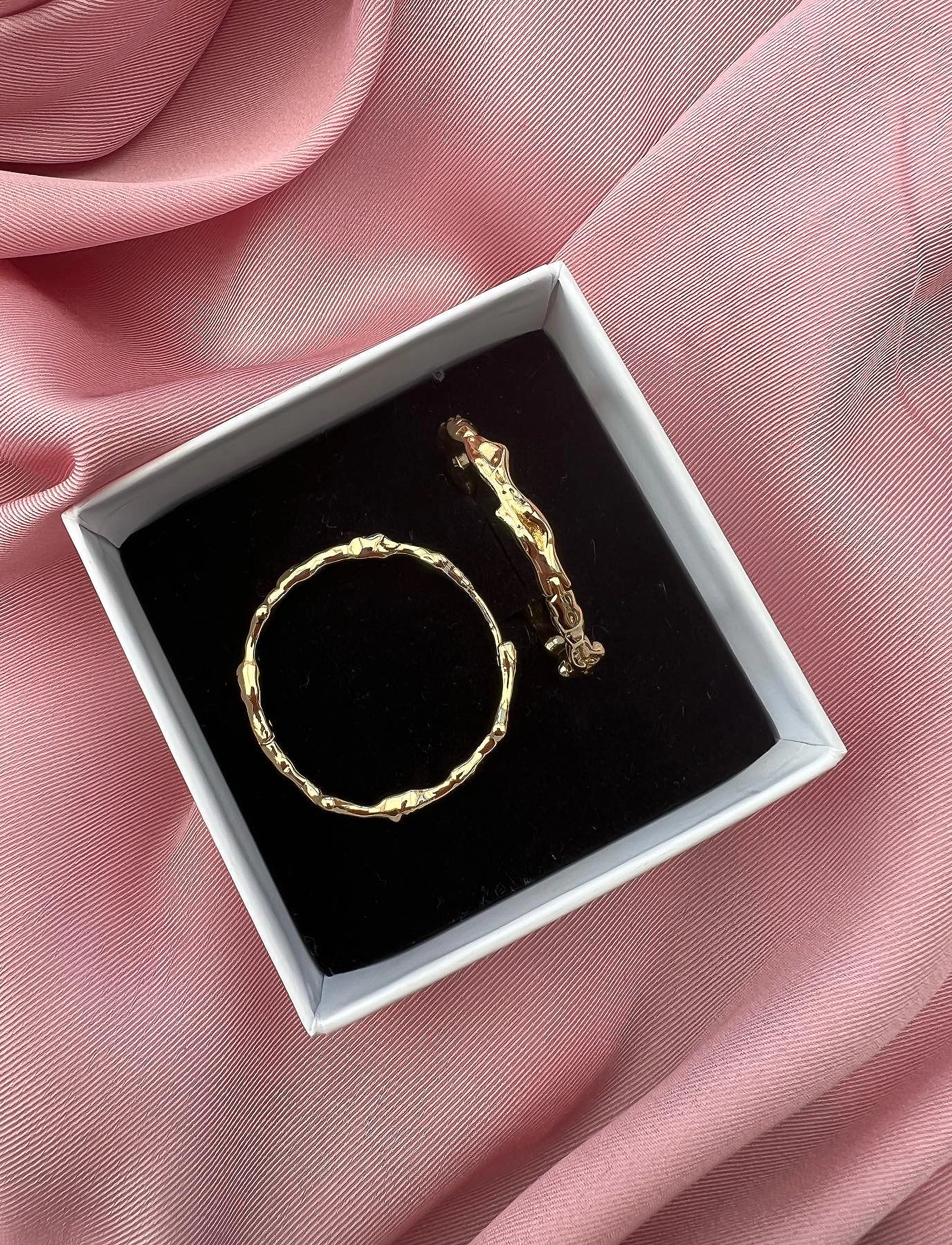 By Jolima - Breeze earing - gold - 1