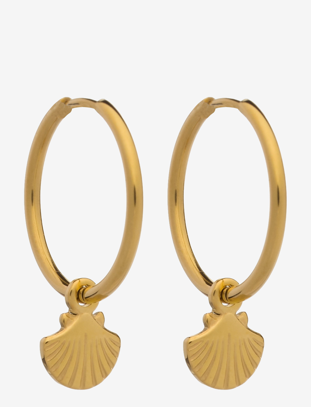 By Jolima - Shell huggie 20 mm - gold - 0