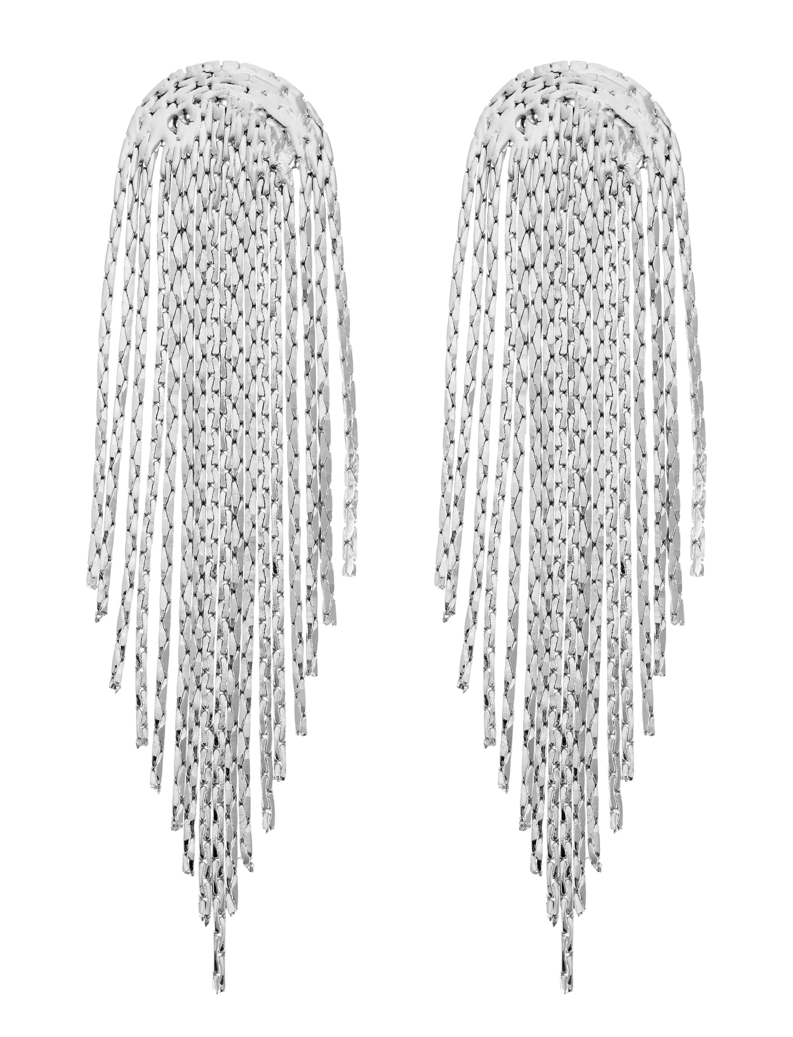 By Jolima - Capri tassel earring - silver - 0