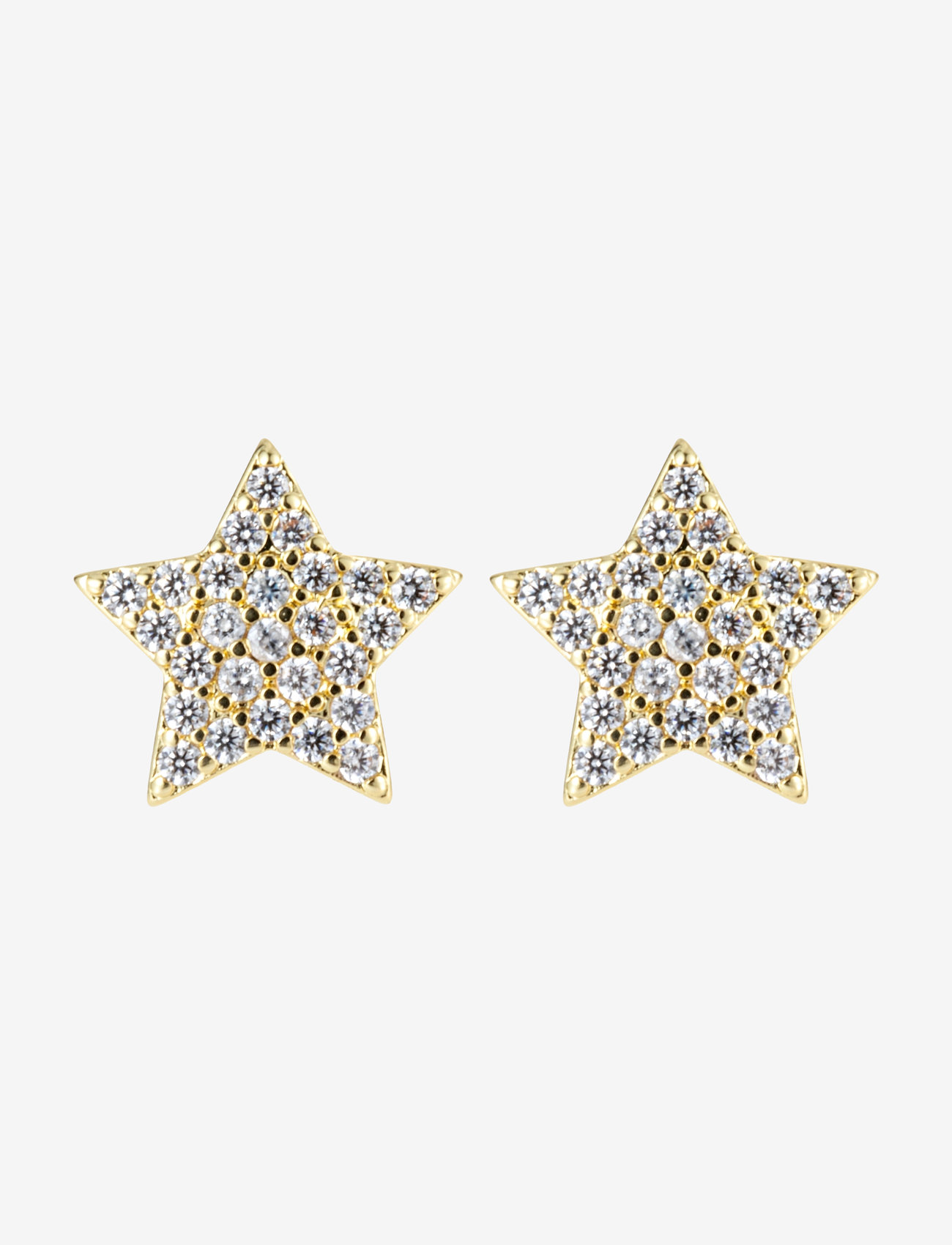 By Jolima - Star Crystal Earing - gold - 0