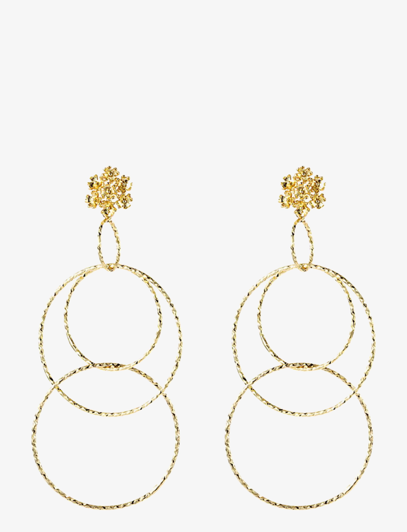 By Jolima - Multi ring earring - gold - 0