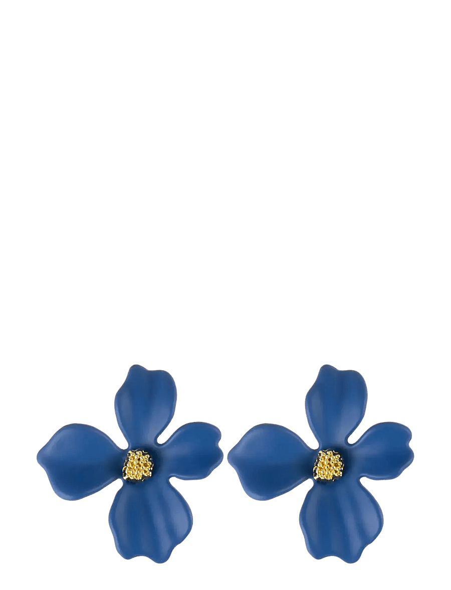 By Jolima - Lilly earring - stud earrings - blue - 2