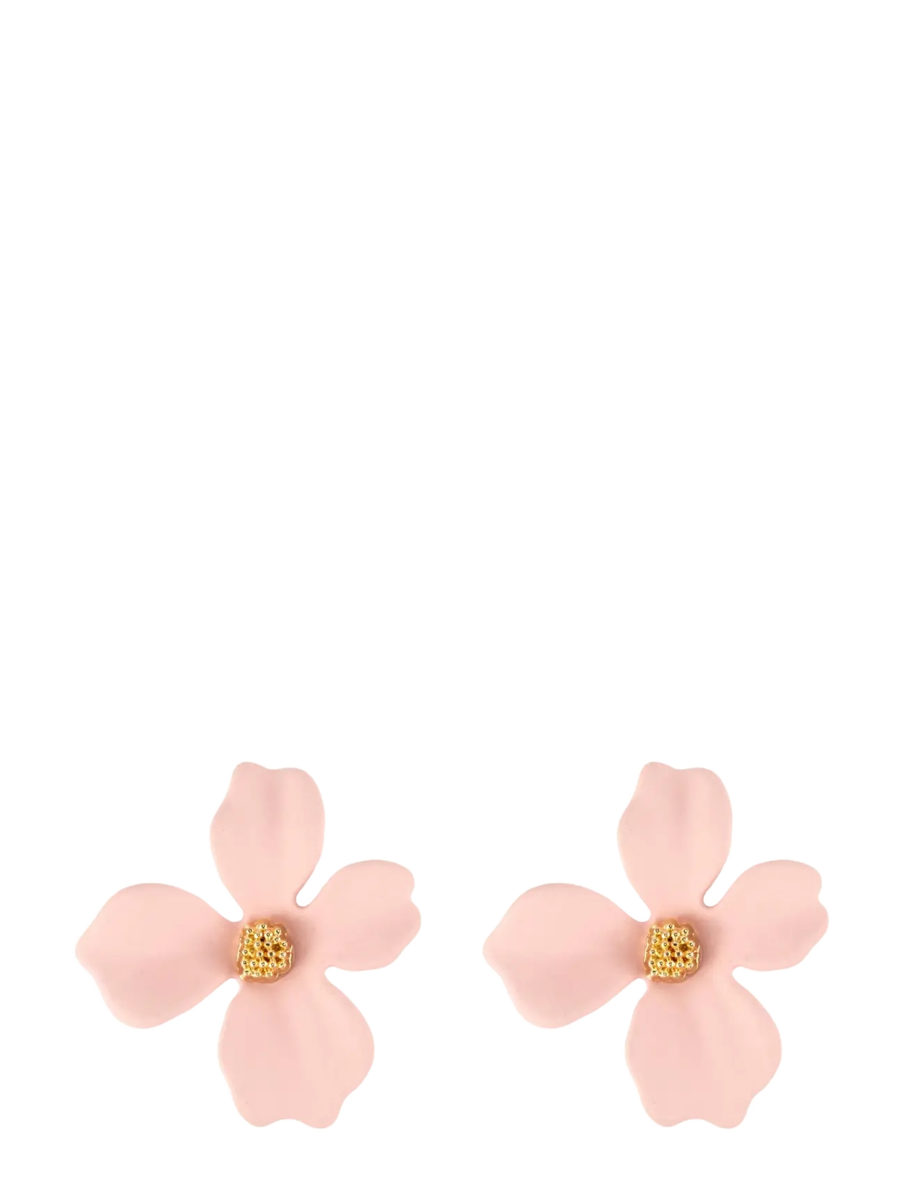 By Jolima Lilly flower earring - By Jolima - LIGHT PINK / pink/rose