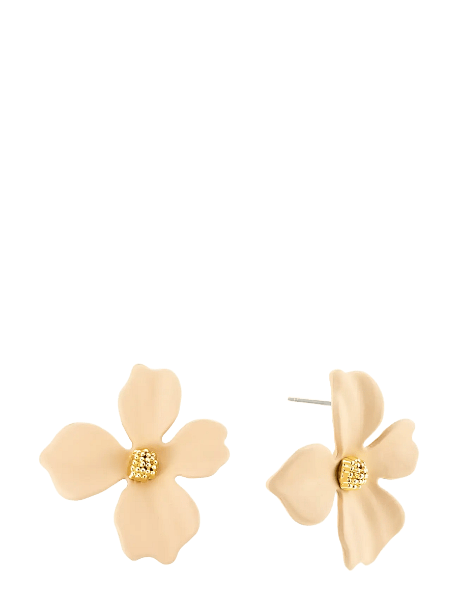 By Jolima - Lilly earring - studs örhängen - nude - 1