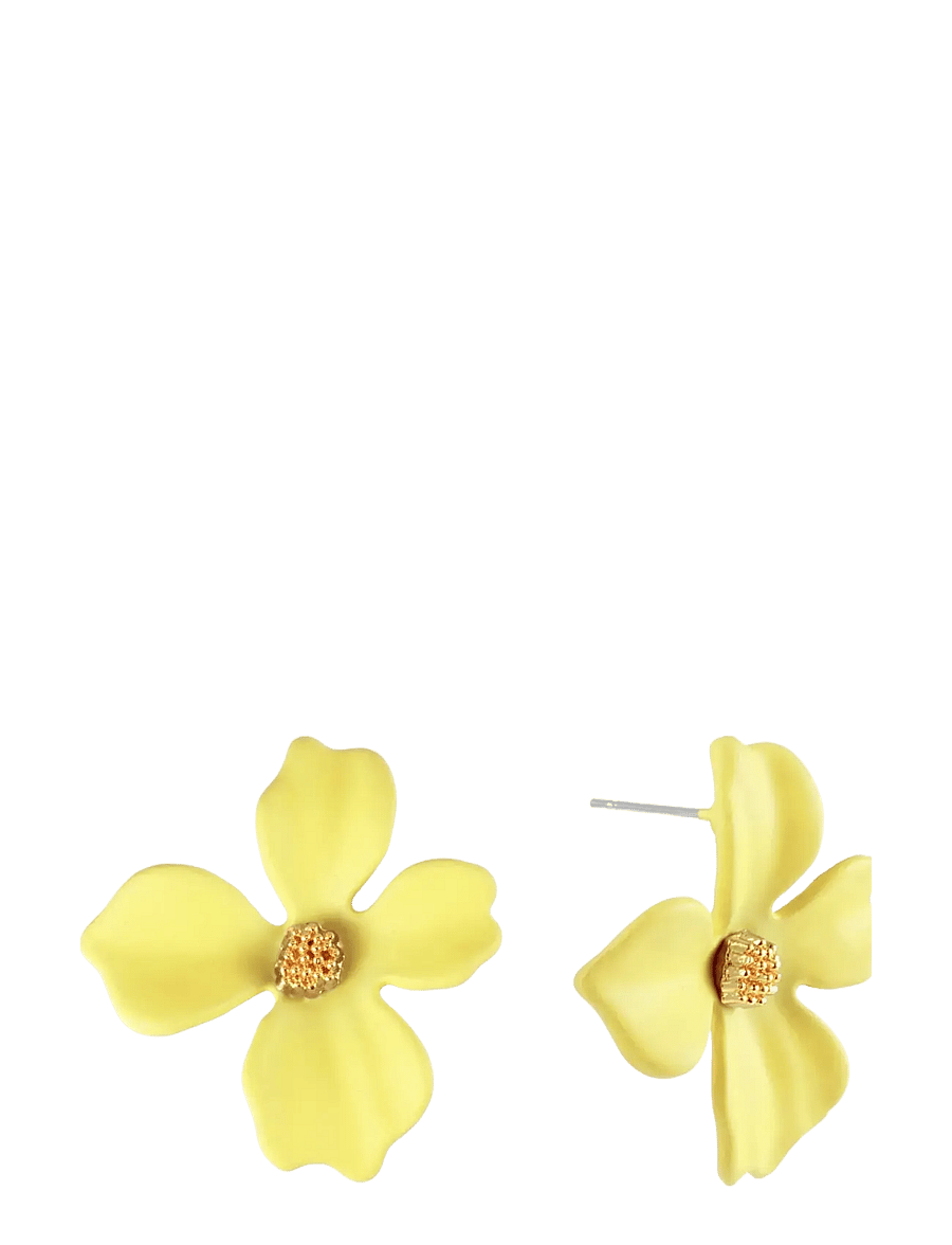 By Jolima - Lilly earring - stud earrings - yellow - 1