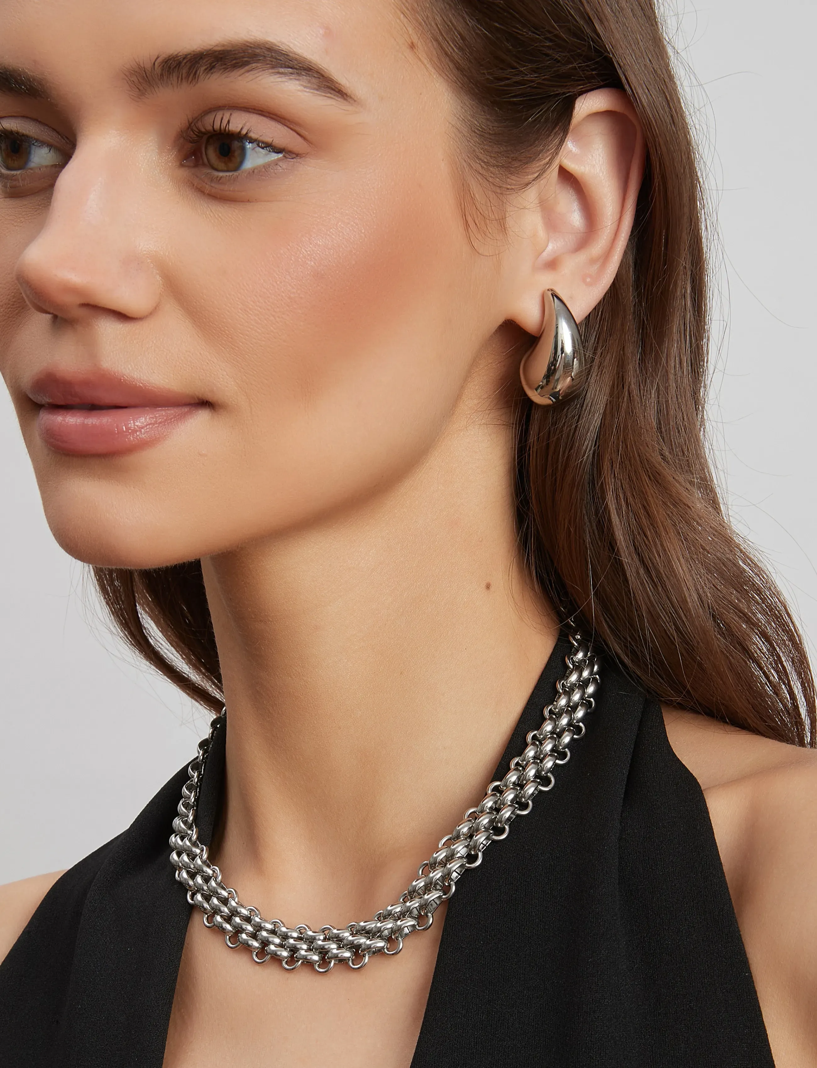 By Jolima Drop Earring, One Size, Earrings, Silber - Studs, Frauen