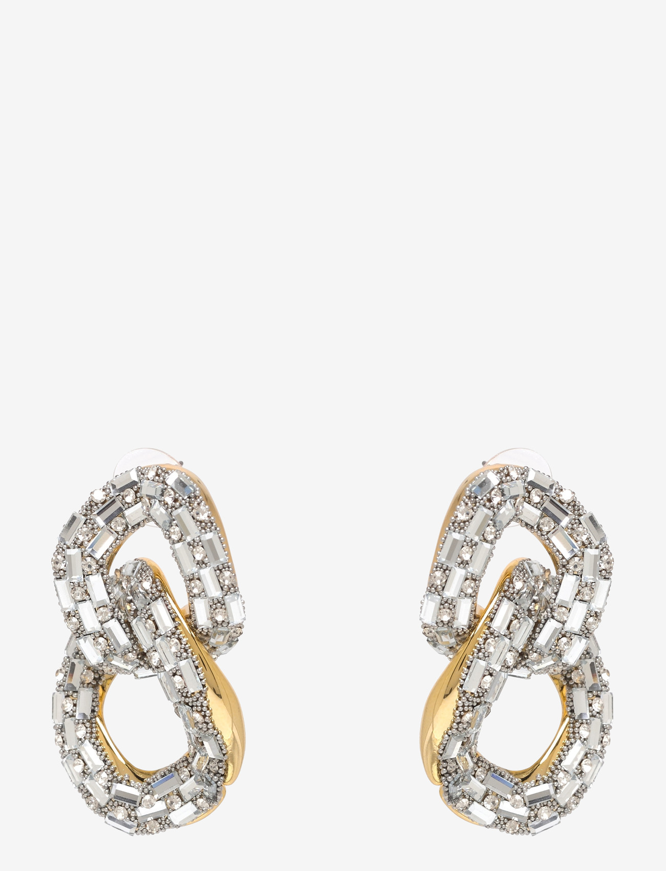 By Jolima - Sparkle crystal earring - pendant earrings - gold - 0